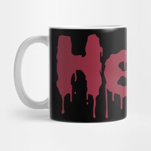 Hell Blood Evil Retro Gamer Humor Gift Men Women Kid Mug